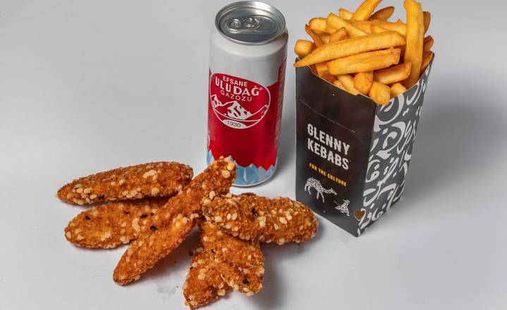 Chicken Tenders Meal Glenny Kebabs